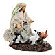 Scene with Arab woman and chickens for Nativity Scene with 6 cm characters s3
