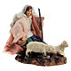 Shepherdess with lambs, Neapolitan nativity 6 cm s3