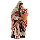 Florist standing figurine Neapolitan nativity scene 8 cm s3