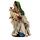 Woman holding a sheep for Neapolitan Nativity Scene of 8 cm s2