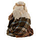 Giovane arabo con galline per presepi h.6 cm s4