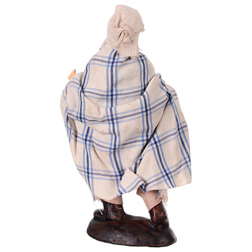 Old chef Neapolitan nativity scene 12 cm 4