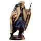 Old Arabic man with staff for Neapolitan Nativity Scene of 12 cm s1