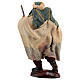Old Arabic man with staff for Neapolitan Nativity Scene of 12 cm s4