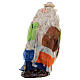 Old Arabic woman with eggs and straw for Neapolitan Nativity Scene of 12 cm s4