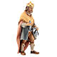 Re magio bianco presepe Original Pastore legno dipinto in Val Gardena 12 cm s4