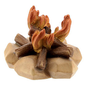 Lagerfeuer 12cm Mod. Original Pastore Grödnertal Holz