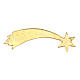 Estrella cometa para belén Original Pastor madera pintada en Val Gardena 10 cm de altura media s2