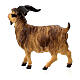 Billy Goat, 10 cm nativity Original Shepherd model, in painted Val Gardena wood s4