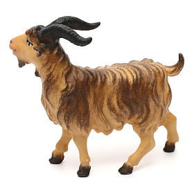Caprone per presepe Original Pastore legno dipinto in Valgardena 12 cm