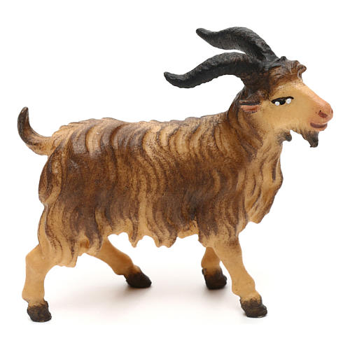 Buck, 12 cm nativity Original Shepherd model, in painted Val Gardena wood 1