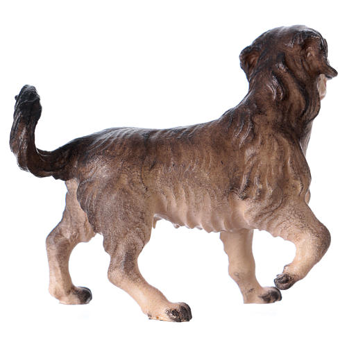 Schäferhund 12cm Mod. Original Pastore Grödnertal Holz 2