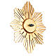 Image de Dieu avec St Esprit et rayons dorés crèche Original Berger bois peint Val Gardena 10 cm s5