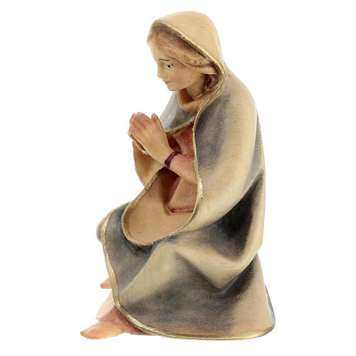 Holy Family, 10 cm nativity Original Redeemer model, in painted Val Gardena wood Gardena, 4 pcs 6