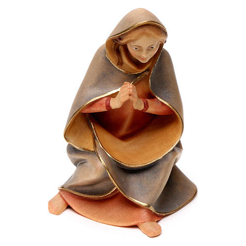 Sacred Family, 12 cm nativity Original Redeemer model, in painted Val Gardena wood, 4 pieces 3