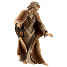  S. Giuseppe per presepe Original Redentore legno dipinto in Valgardena 12 cm