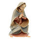 St Mary, 10 cm nativity Original Redeemer model in painted Val Gardena wood s3