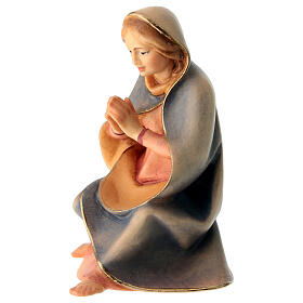 Ste Vierge pour crèche Original Rédempteur bois peint du Val Gardena 12 cm