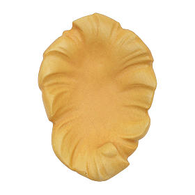 Belén Val Gardena: Cuna belén Original Redentor madera pintada en Val Gardena de 12 cm de altura media