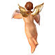 Glory Angel, 10 cm nativity Original Redeemer model, in painted Valgardena wood s3