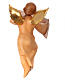 Anioł Gloria do szopki Original Redentore drewno malowane Val Gardena 12 cm s3