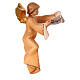 Glory Angel Statue, 12 cm nativity Original Redeemer model, in painted Valgardena wood s2