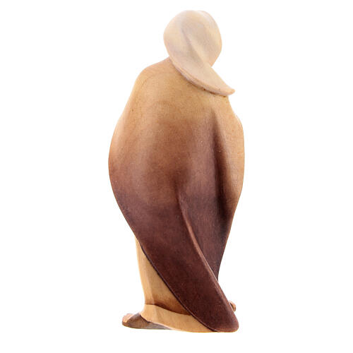 Peasant Woman with Child, 10 cm nativity Original Redeemer model, in painted Valgardena wood 4