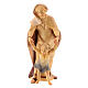 Peasant Woman with Child, 10 cm nativity Original Redeemer model, in painted Valgardena wood s1