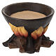 Pot on the fire for Original Redentore Nativity Scene of 10 cm, Val Gardena painted wood s2
