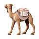 Camelo em pé presépio Original Redentor do Val Gardena madeira pintada 12 cm s1