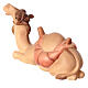 Camel laying, 10 cm nativity Original Redeemer model, in painted Val Gardena wood s4
