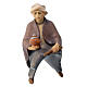 Elephant rider, 12 cm nativity Original Redeemer in painted Valgardena wood s1