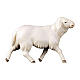 Running Sheep, 10 cm nativity Original Redeemer model, in painted Val Gardena wood s1