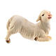 Agnello inginocchiato per presepe Original Redentore legno dipinto in Valgardena 12 cm s1