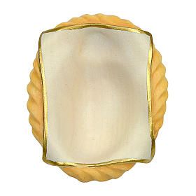 Presépio Val Gardena: Berço presépio Val Gardena Original Cometa madeira
pintada 10 cm Presépio Val Gardena: Berço presépio Val Gardena Original Cometa madeira
pintada 10 cm