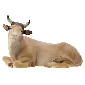 Ochse für Krippe 12cm Mod. Original Cometa Grödnertal Holz