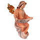 Glory Angel statue, 12 cm nativity Original Comet model, in painted Val Gardena wood s3
