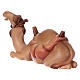 Camel Laying Down, 12 cm nativity Original Comet model, in painted Valgardena wood s4