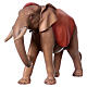 Standing elephant for Original Cometa Nativity Scene of 10 cm, Val Gardena painted wood s3