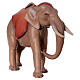 Standing elephant for Original Cometa Nativity Scene of 10 cm, Val Gardena painted wood s5