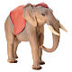 Elefante de pé para presépio Original Cometa madeira pintada Val Gardena 10 cm s3