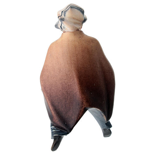 Elephant rider for Original Cometa Nativity scene in painted wood, Valgardena 12 cm 4