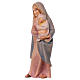 Woman farmer with baby Original Cometa Nativity Scene in painted wood from Valgardena 12 cm s2