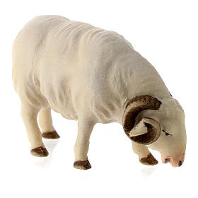 Carnero belén Original Cometa madera pintada en Val Gardena 10 cm de altura media