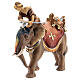 Elephant with saddle and jewels Original Nativity Scene in painted wood from Val Gardena 12 cm s2