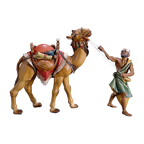 Camel rider with standing camel Original model painted wood | online ...
