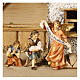Nativity Wise Men, Shepherds, ox and donkey, 10 cm Original Nativity model, in Valgardena wood - 22 pcs s12