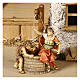 Nativity Wise Men, Shepherds, ox and donkey, 10 cm Original Nativity model, in Valgardena wood - 22 pcs s13