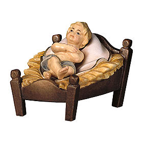 Crèche Noël Val Gardena: Enfant Jésus avec berceau pour crèche Original Berger bois peint Val
Gardena 12 cm Crèche Noël Val Gardena: Enfant Jésus avec berceau pour crèche Original Berger bois peint Val
Gardena 12 cm