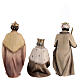 Trois rois mages pour crèche Original Berger bois peint Val Gardena 10 cm s11